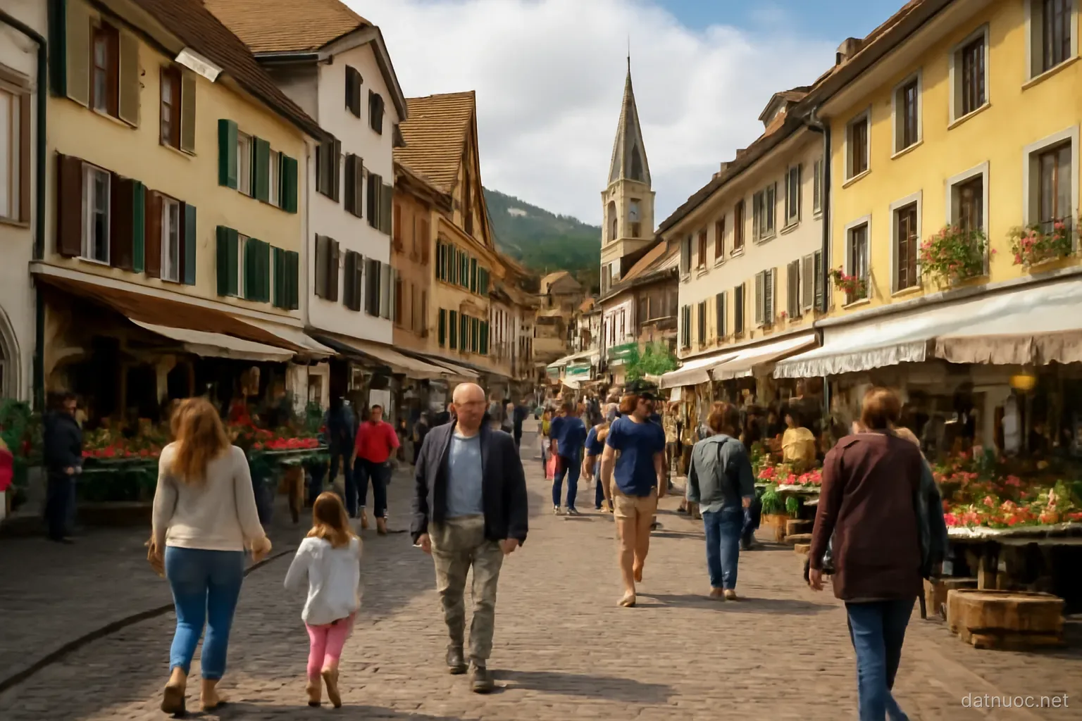 Liechtenstein: Dải đất hẹp giữa núi nơi lâu đài hoàng gia nhìn xuống thủ đô đi bộ mười lăm phút là hết